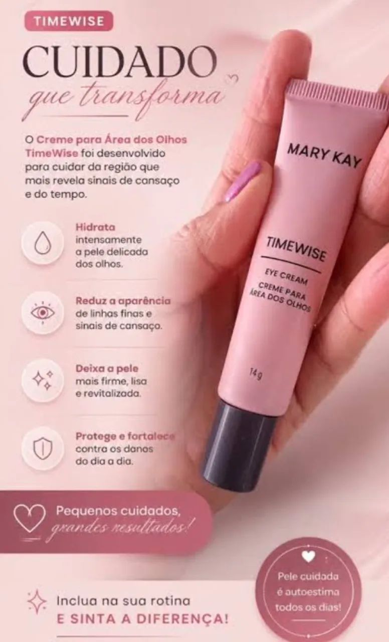 Creme para Área dos Olhos TimeWise Mary Kay - Foto 2