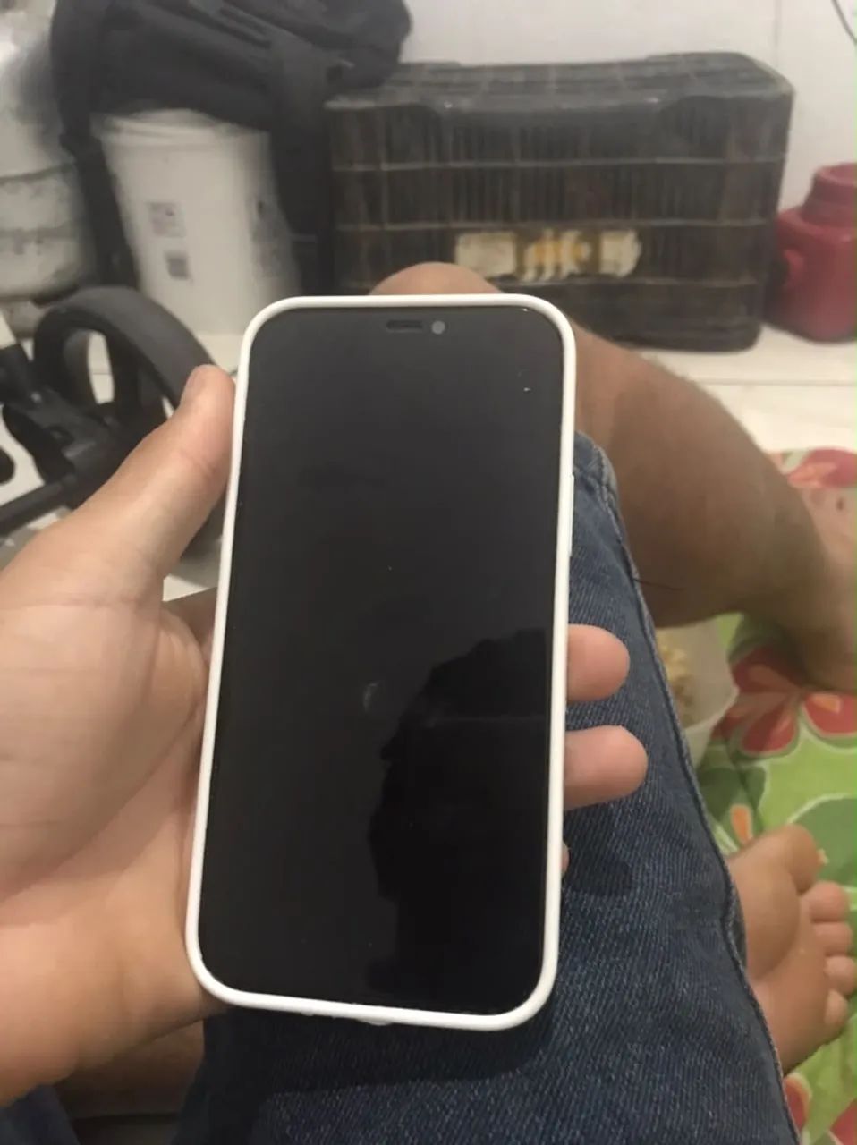 iPhone 12 funcionando tudo pra troca em cell linha s ou poco - Foto 5