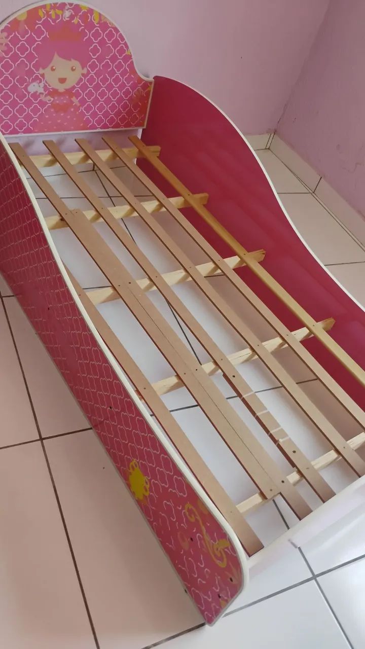 Cama infantil com colchão  - Foto 3