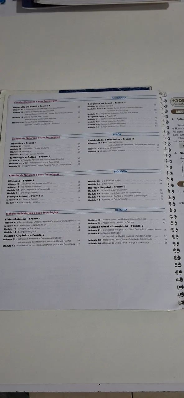 2 Apostilas 3-SL Teoria e Exercícios Objetivo  - Foto 3