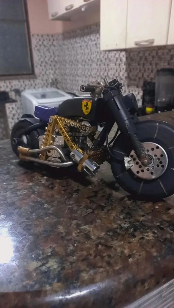 Miniatura moto customizada  - Foto 4