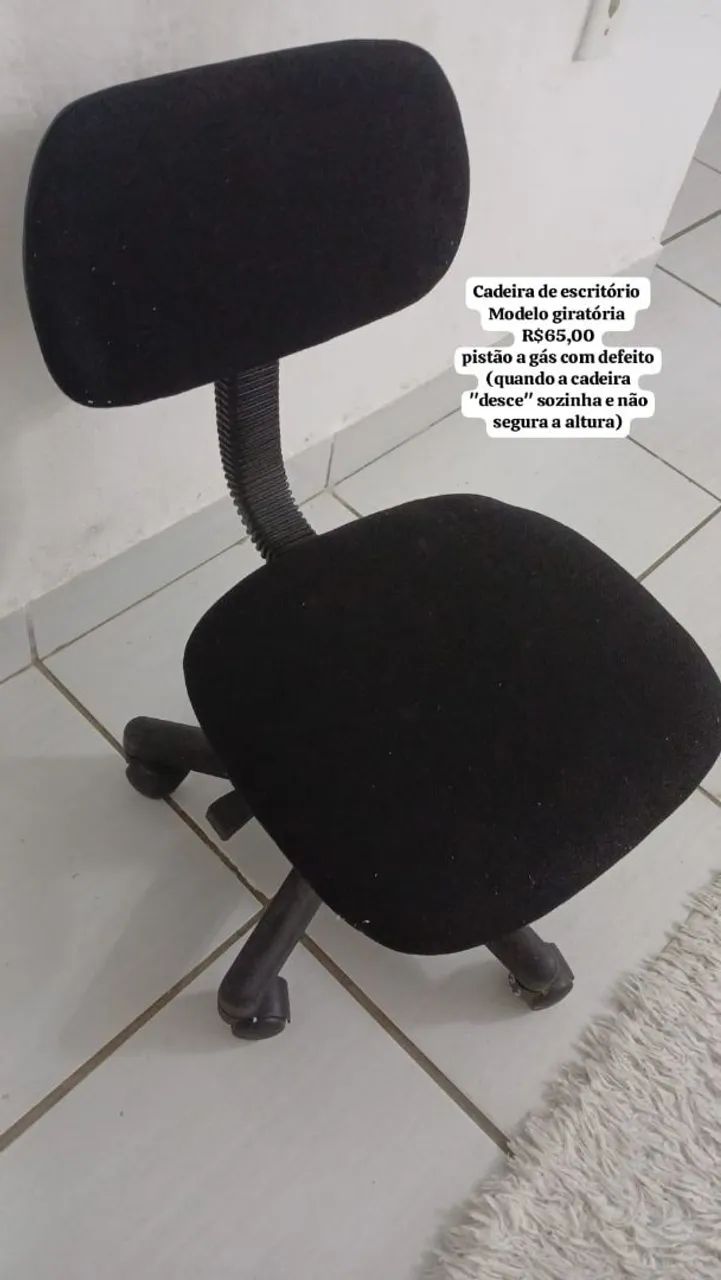 Cadeira de escritório giratória  - Foto 2