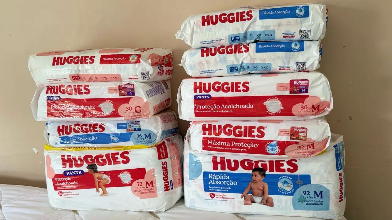 Fraldas Huggies