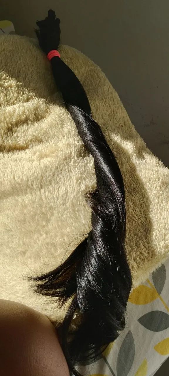 Cabelo brasileiro 100% humano 60 cm - Foto 3