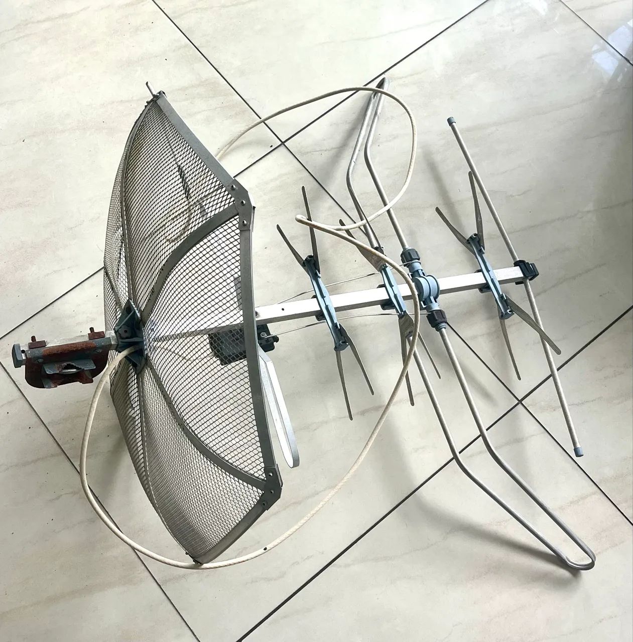 Antena de Tv externa de alumínio  - Foto 2
