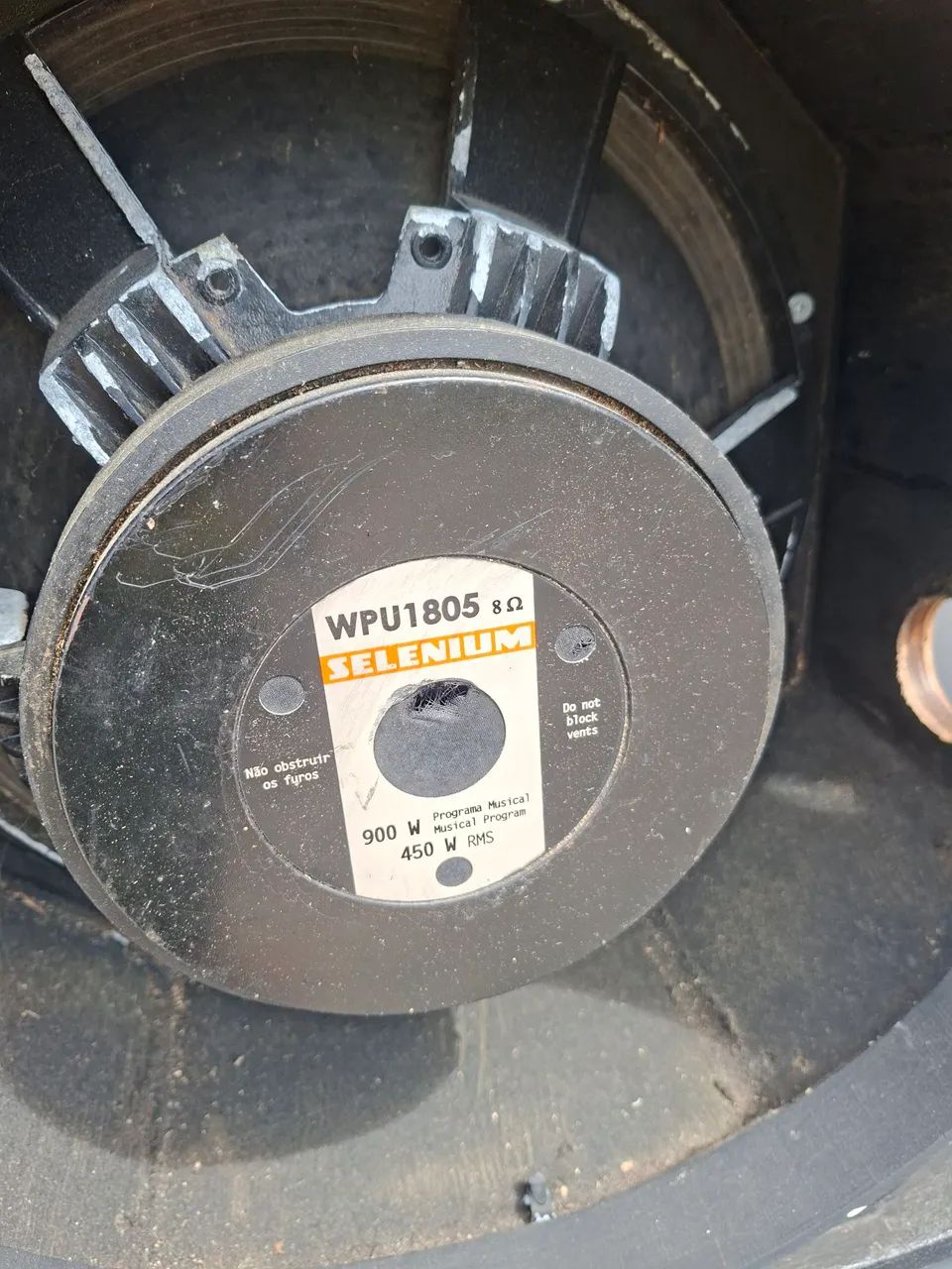 Som profissional Selenium WPU1805 de 18 polegadas. - Foto 3