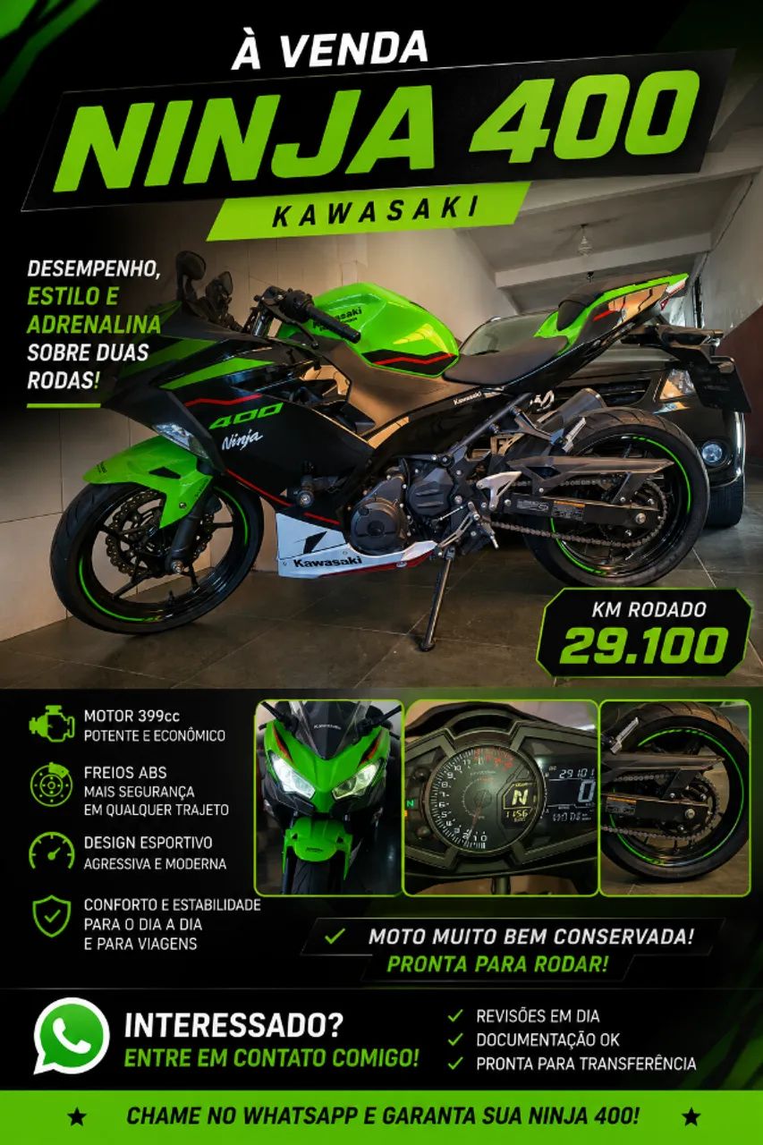 Kawasaki 400 2022 - 1519119594 | OLX