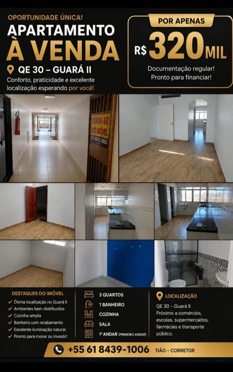 QE 30 BL.B Apt/Comercial/Residencial 