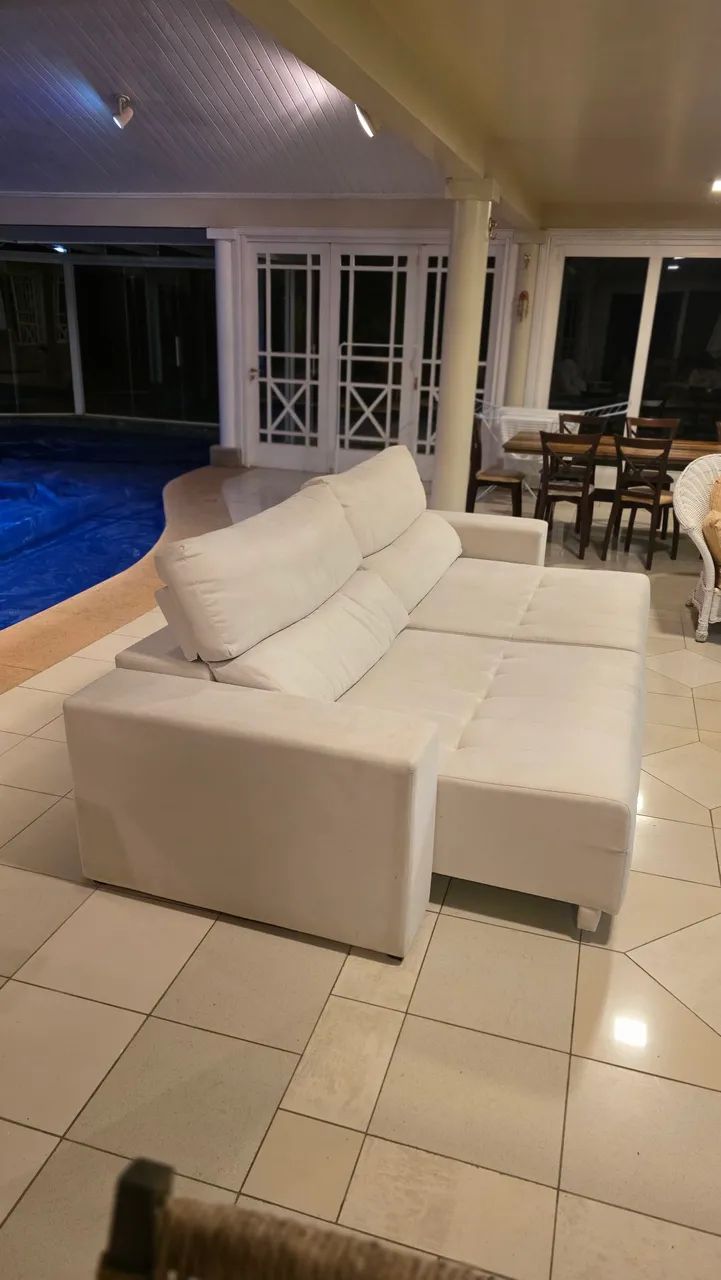 Sofá Retrátil e Reclinável de Alto Padrão - 3 Metros (Super Confortável!) - Foto 3