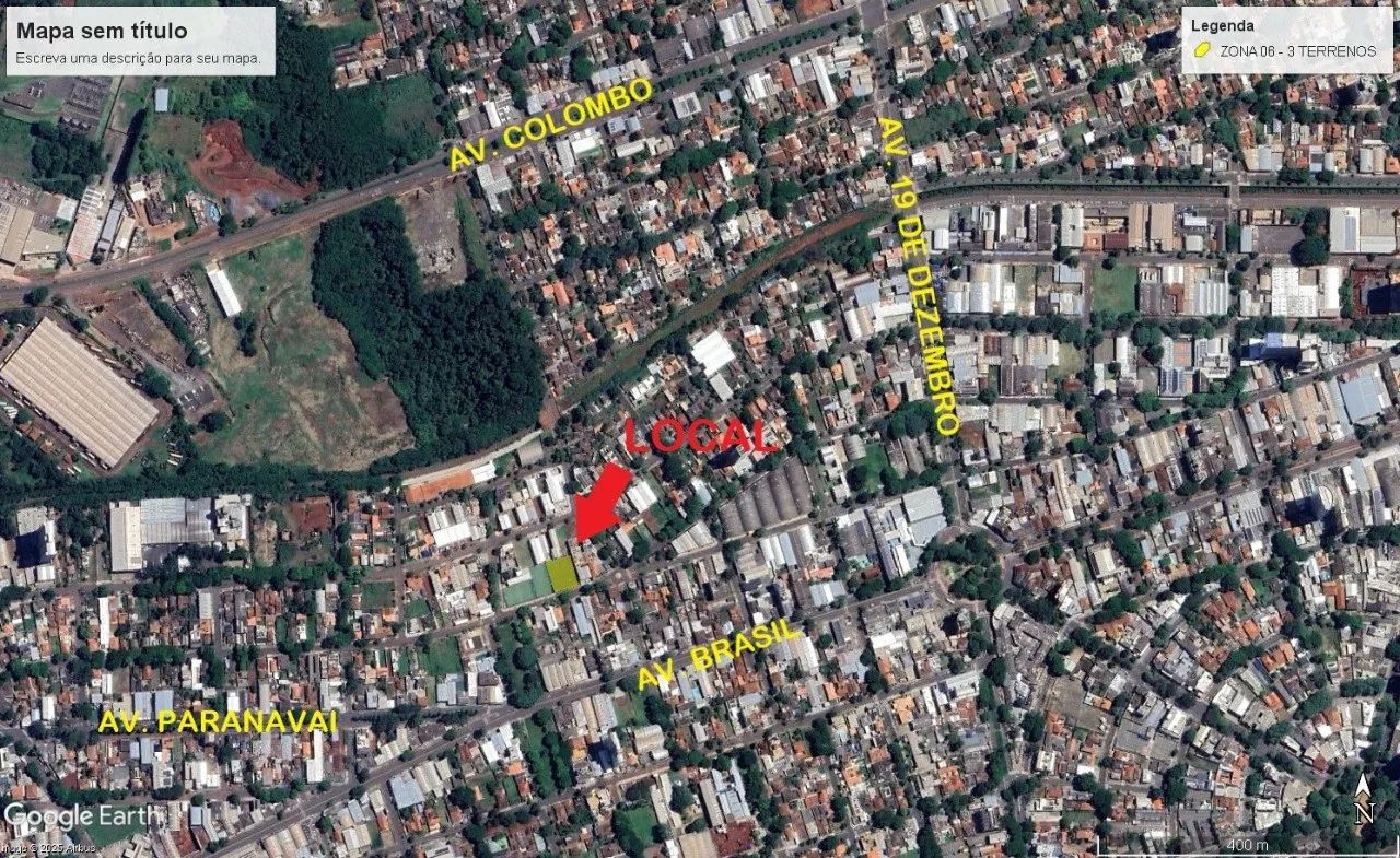 TERRENO COML/RESIDL para PRÉDIOS ou BARRACÕES - Foto 3