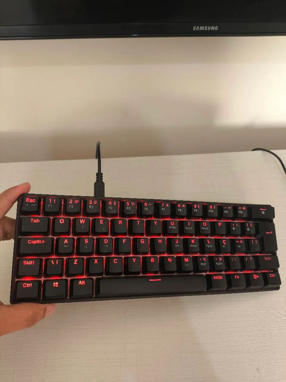 Teclado mecânico gamer pcyes - Foto 2
