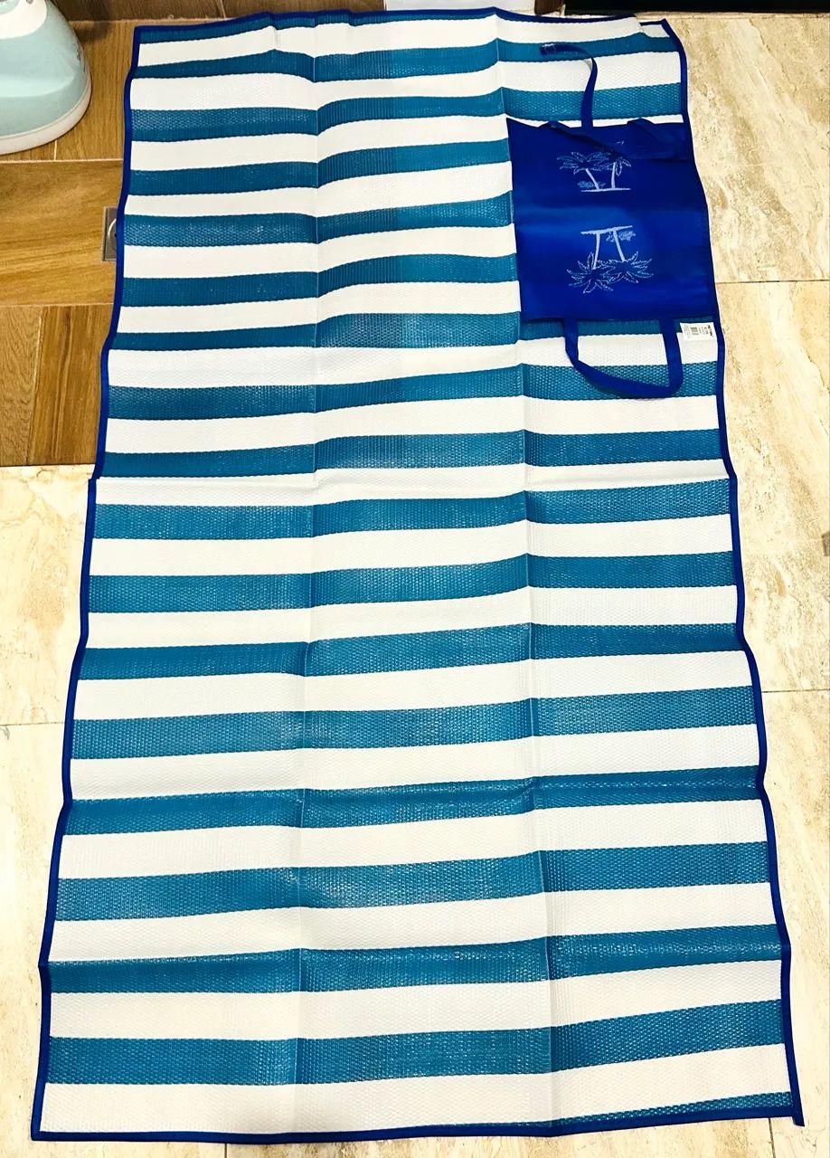 Esteira de praia listrada  - Foto 2