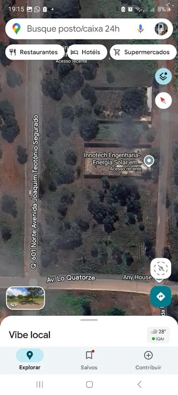 Lote 1.800m² Teotônio Segurado  - Foto 4