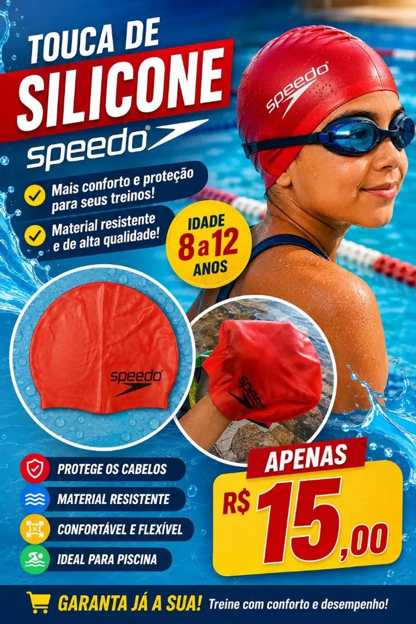 Touca de natação. - Foto 4