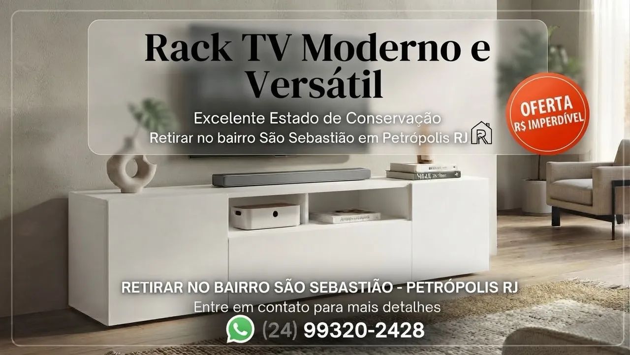 Rack branco de 1.80 - Foto 3