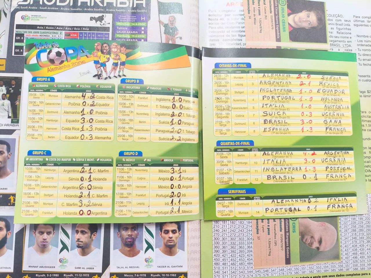 Álbum Copa do Mundo 2006 completo  - Foto 3