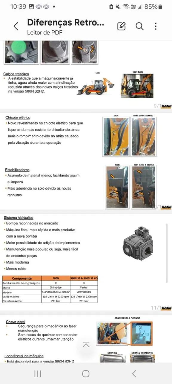 Retro Escavadeira Case 580N série 2 HD 2026 zero entrada + parcelas.  - Foto 5