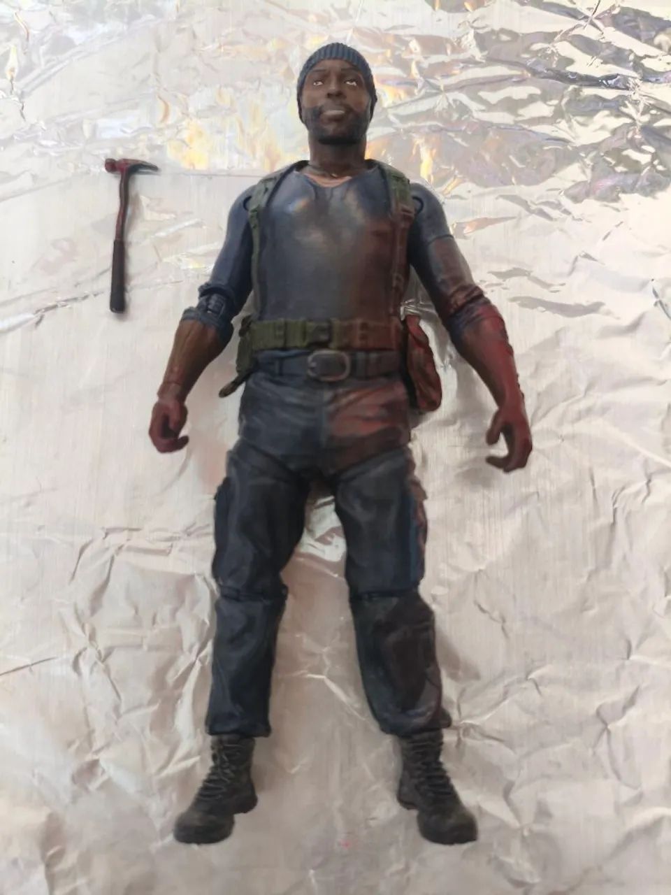 Boneco the walking Dead série 8 - tyreese - Foto 2