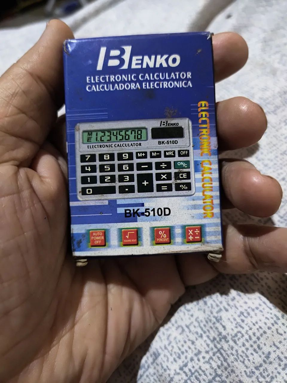 Calculadora de Bolso Benko BK-510D - Compacta, Prática e Fácil de Usar - Foto 4