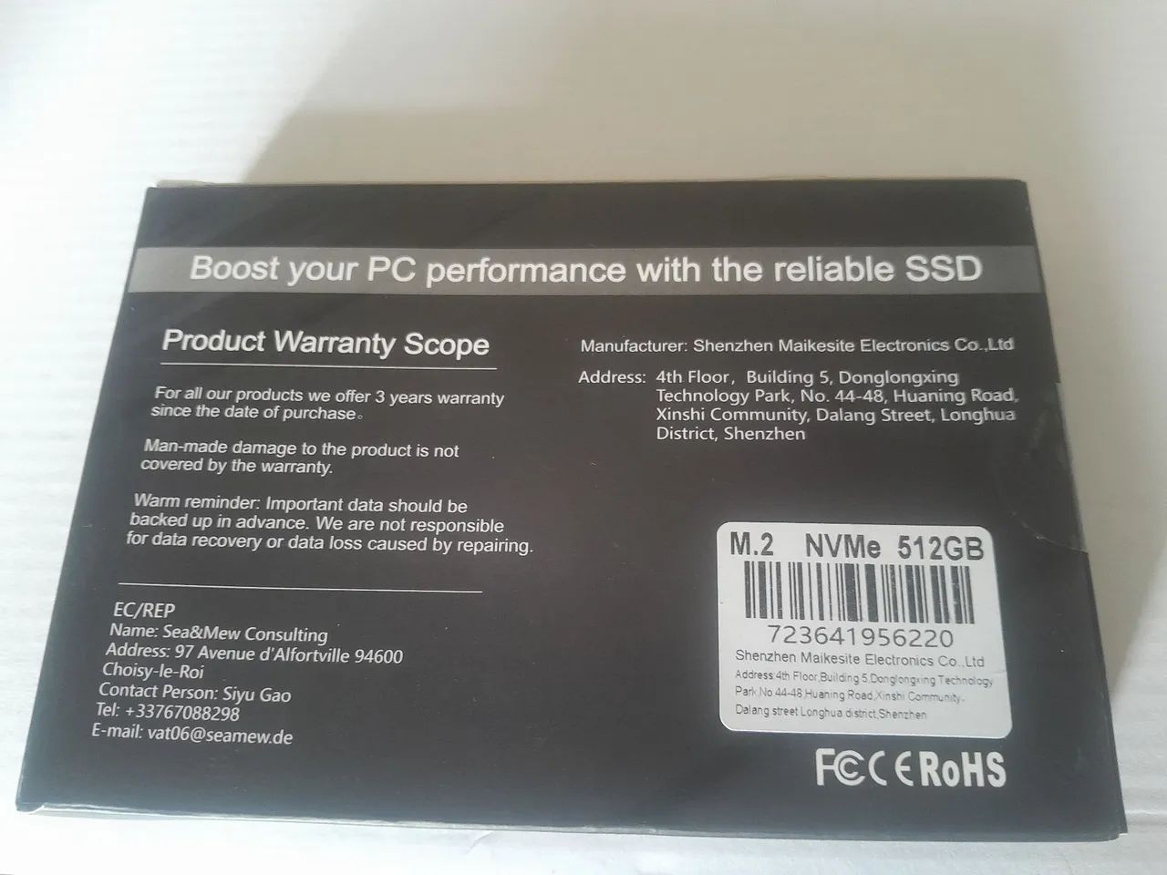 SSD NVME XRAYDISK 512Gb - Foto 4