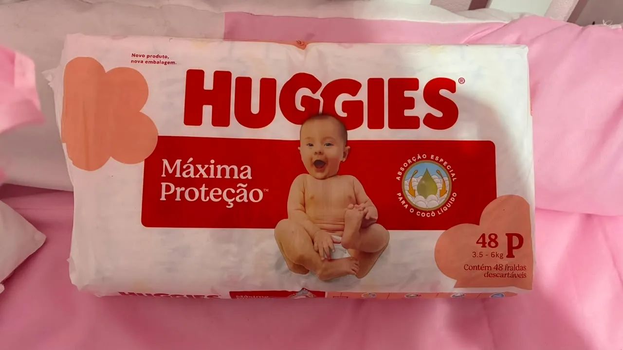 Vendo Fralda Huggies 