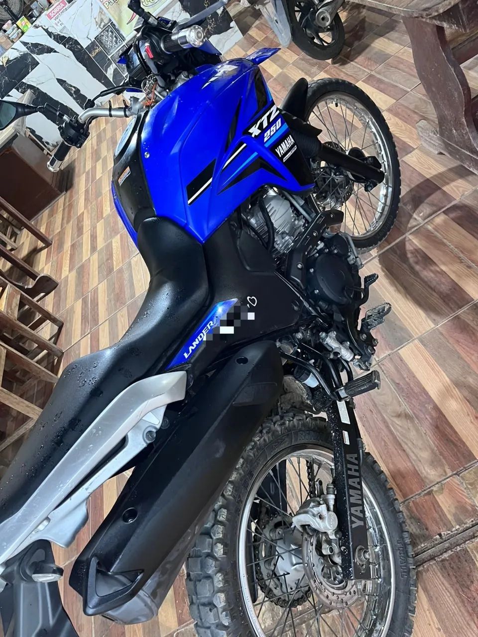 XTZ250 LANDER AZUL  - Foto 3