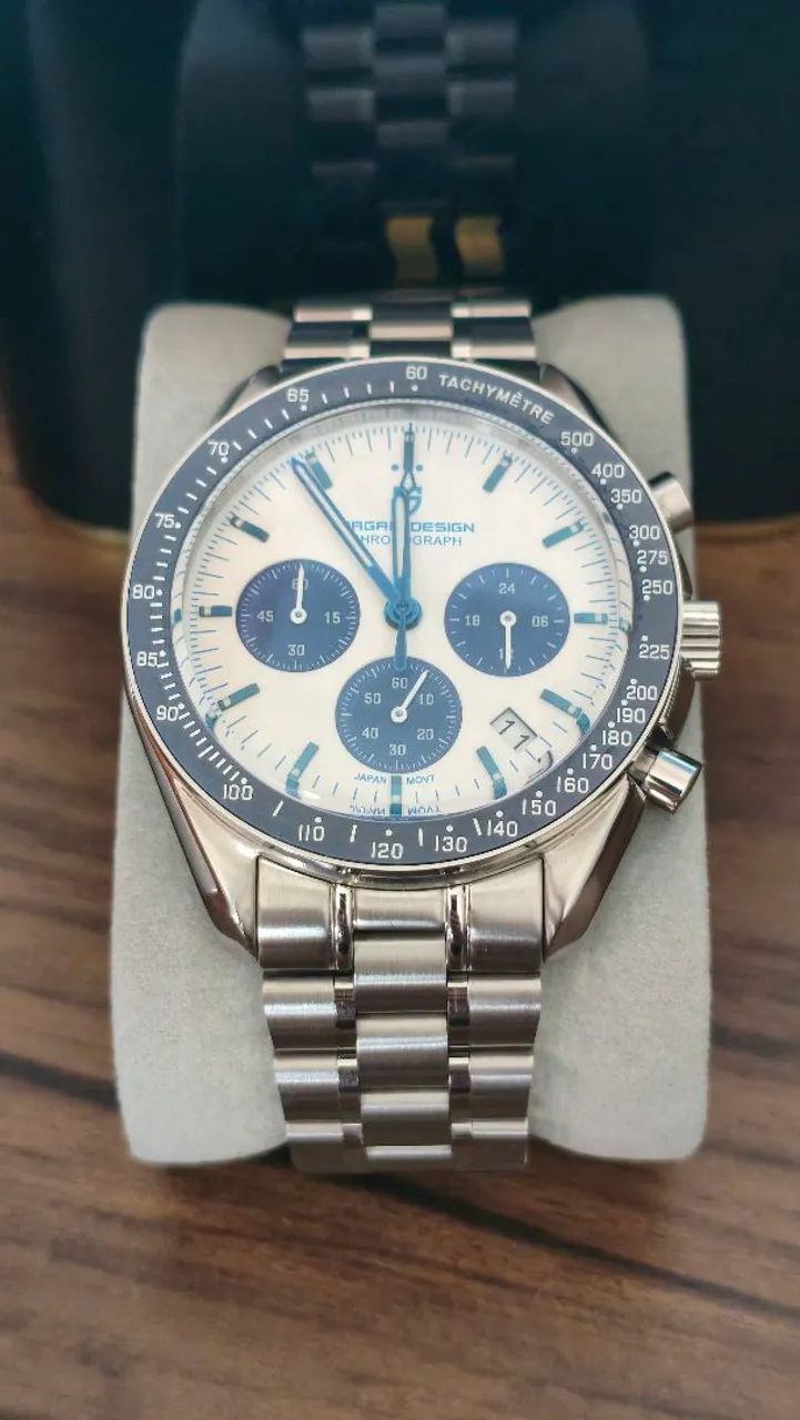 Relógio Pagani Design Speedmaster Snoopy 
