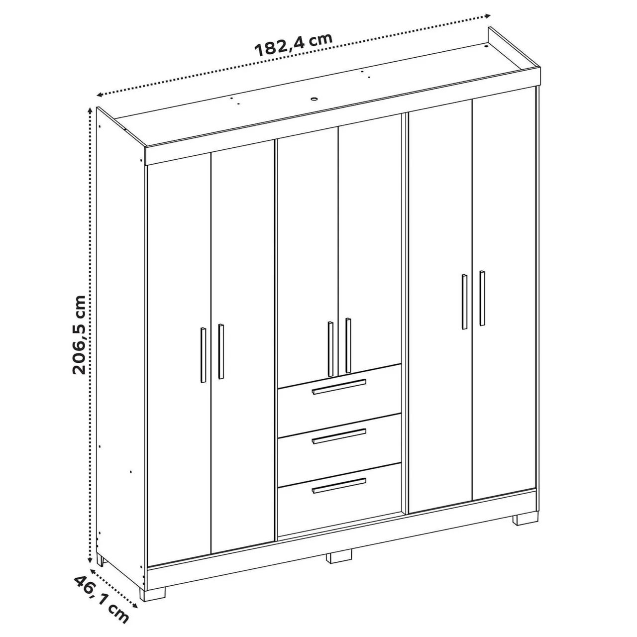Roupeiro 6030 oferta - Foto 4
