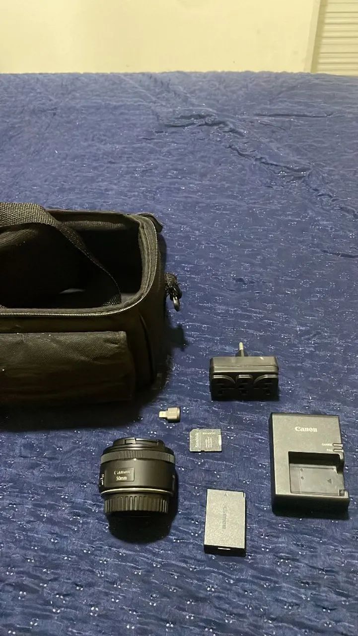 Camera canon t3 completa muito nova - Foto 3