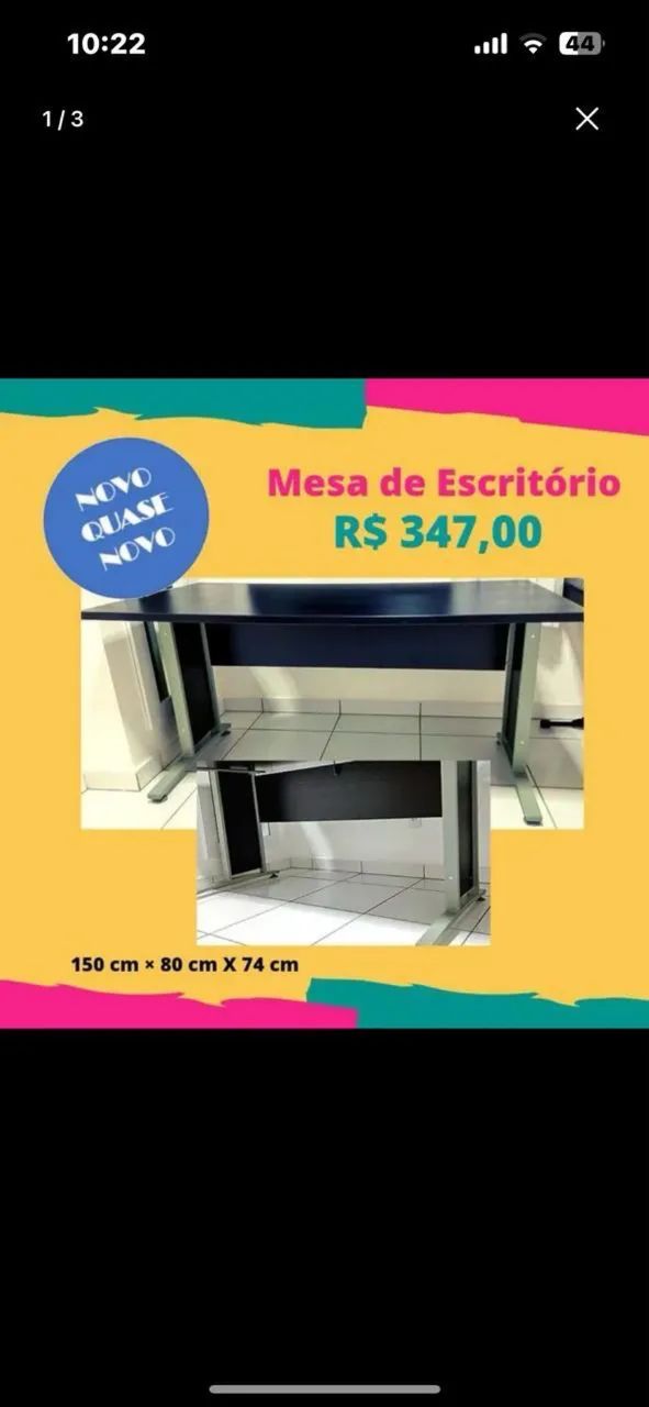 Mesa de Escritório  - Foto 3