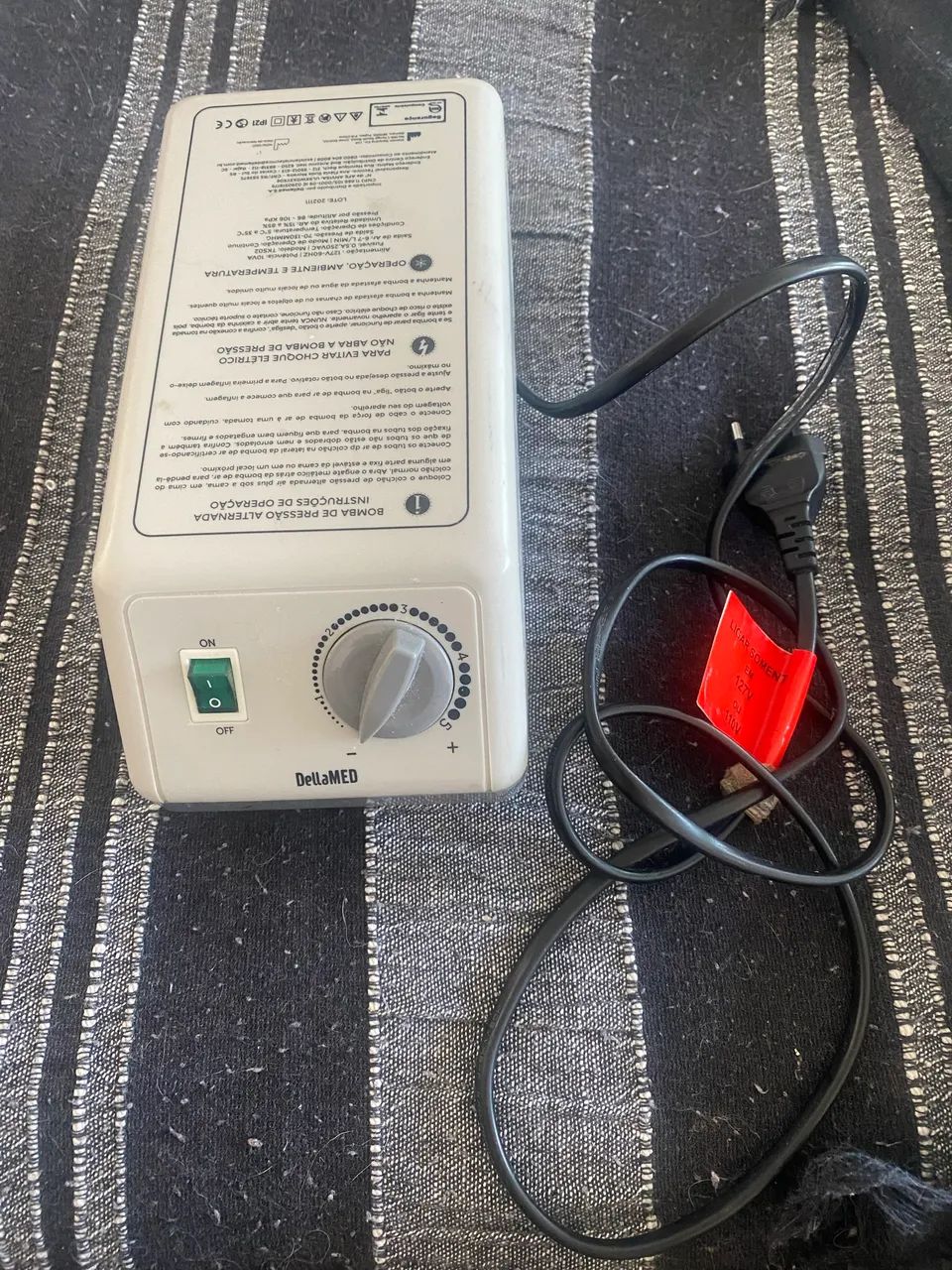 Bomba para colchão pneumático 
