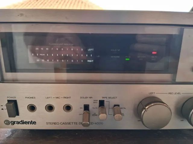 Tape Deck Gradiente CD-4000 - PCI 217 Leds - Foto 2