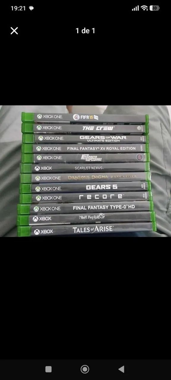 Lote de jogos xbox