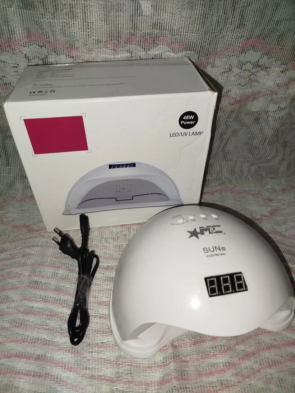 Kit de unha em gel semi-novo  - Foto 4