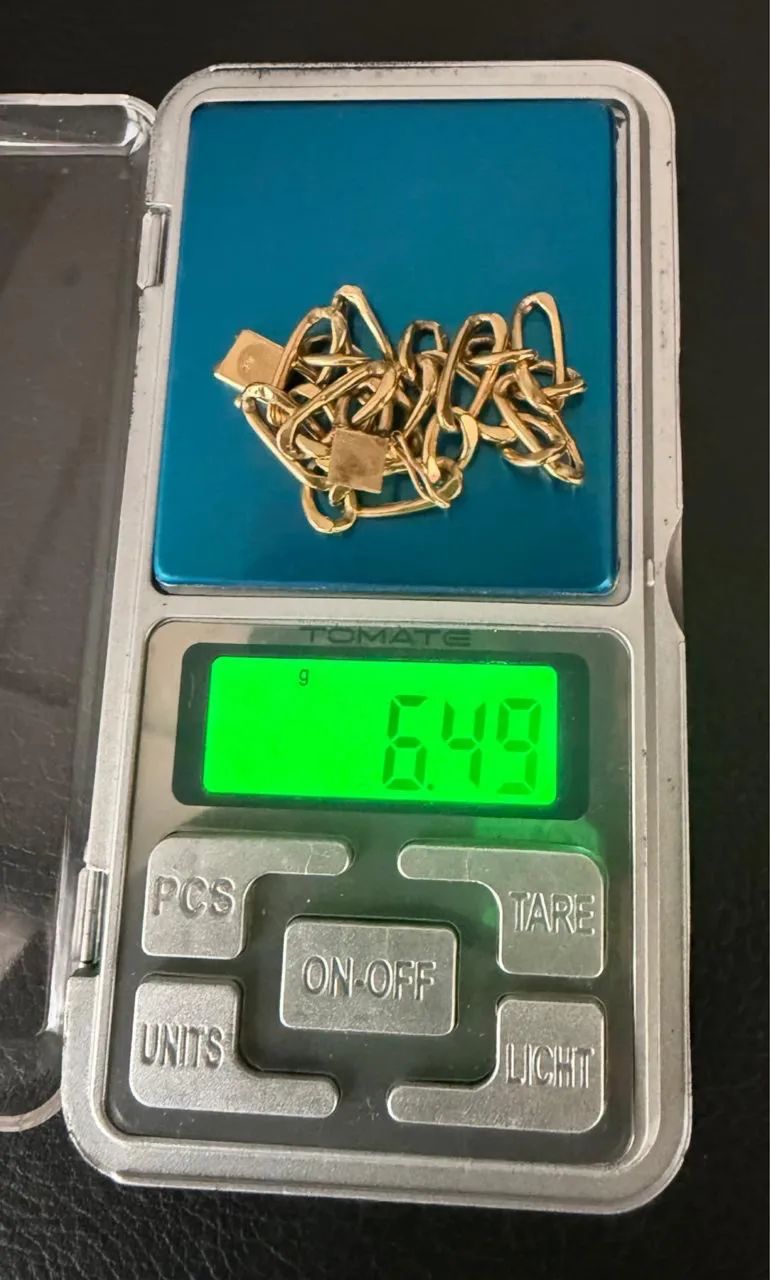 Pulseira de Ouro 6.5 Gm 18K Novissima - Foto 5