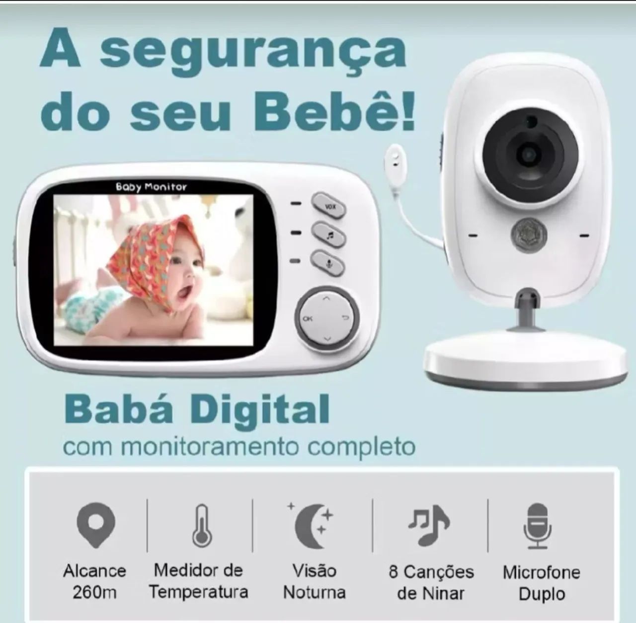 Babá eletrônica  - Foto 4