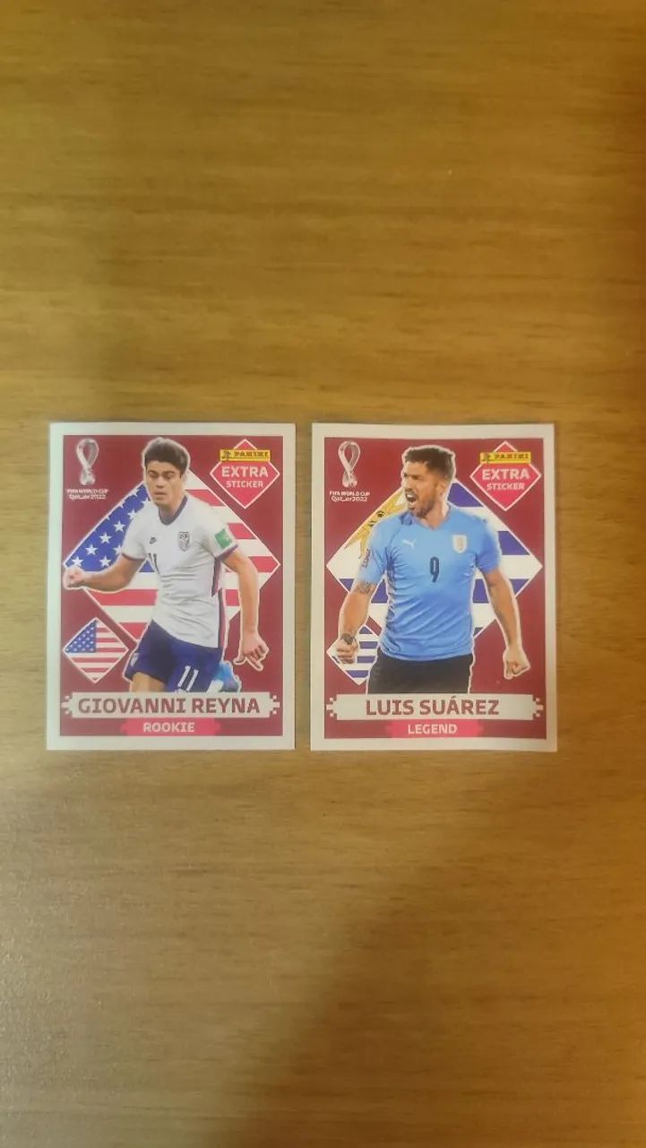 Figurinhas Legends Copa do Mundo 2022 e 2026 - Foto 2