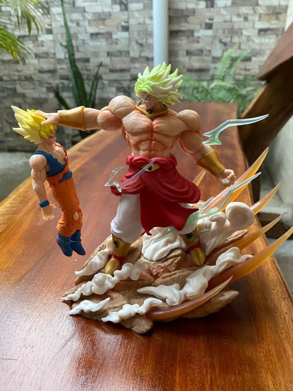 Action Figure Dragon Ball - Goku Vs Broly 20cm - Foto 2