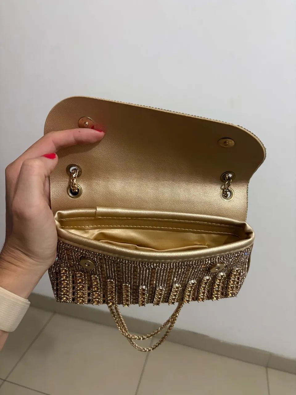 Bolsa dourada  - Foto 2
