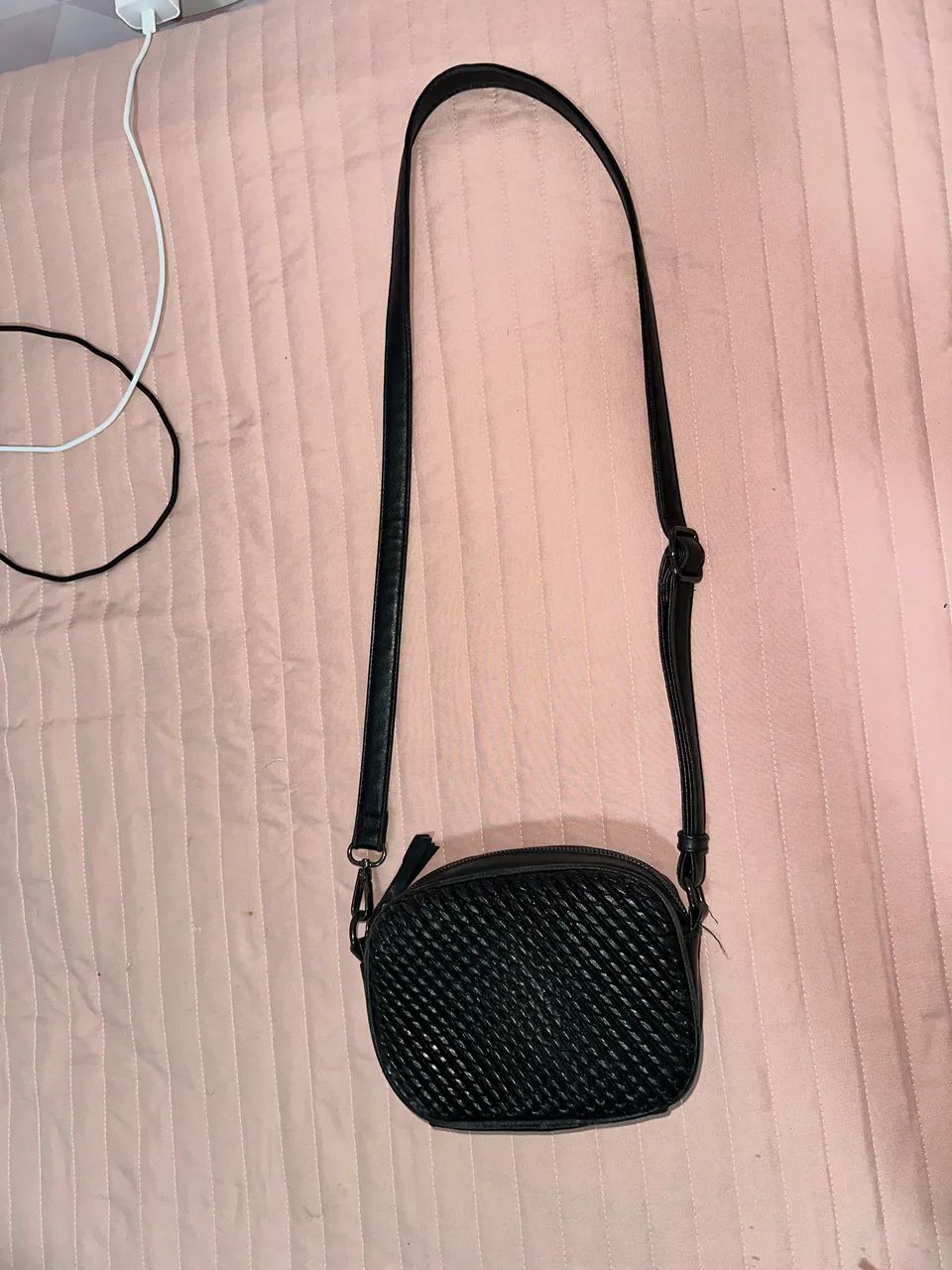 Bolsa de ombro preta  - Foto 2