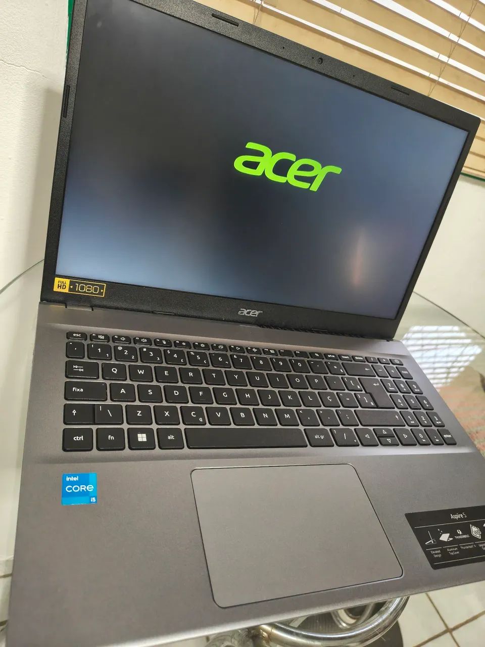 Notebook zero i5 12° geração placa vídeo íris xe intel tela Full hd SSD 500gb 