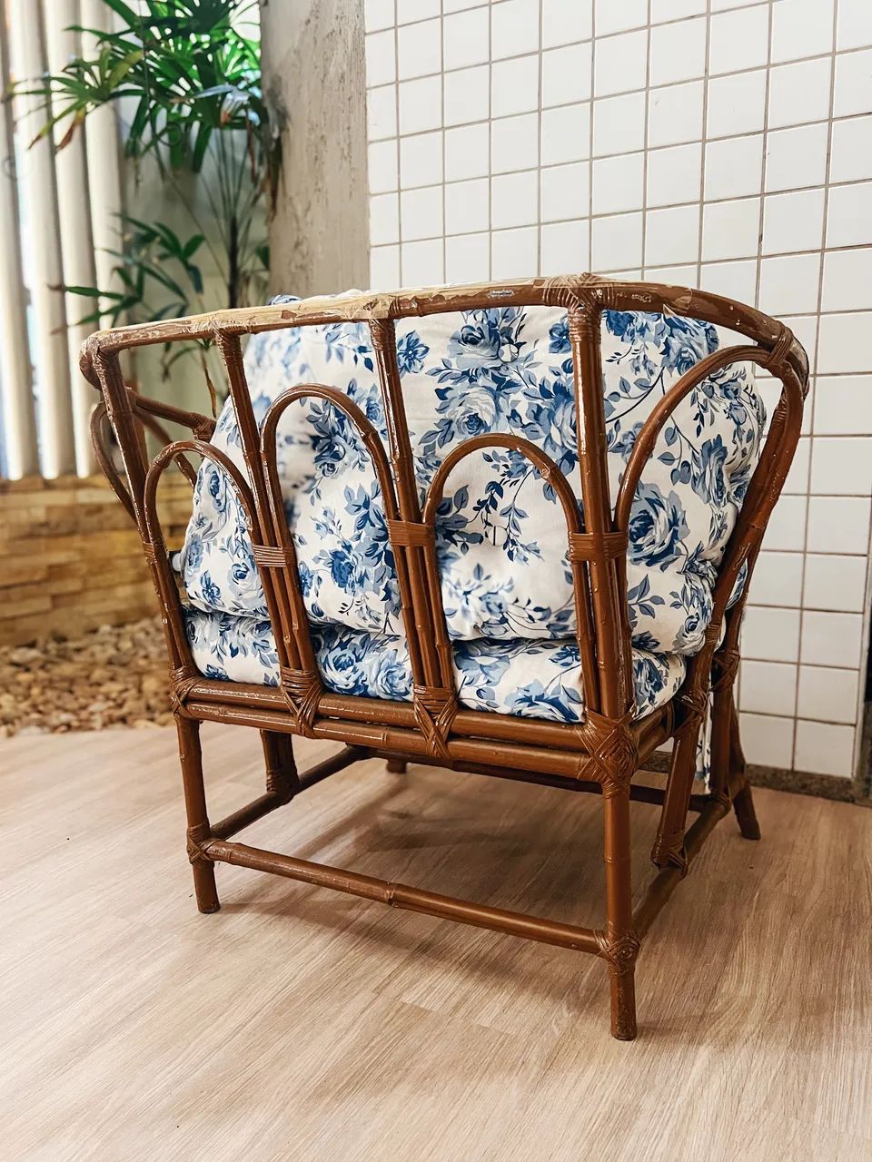 Conjunto poltronas cana da Índia  - Foto 3