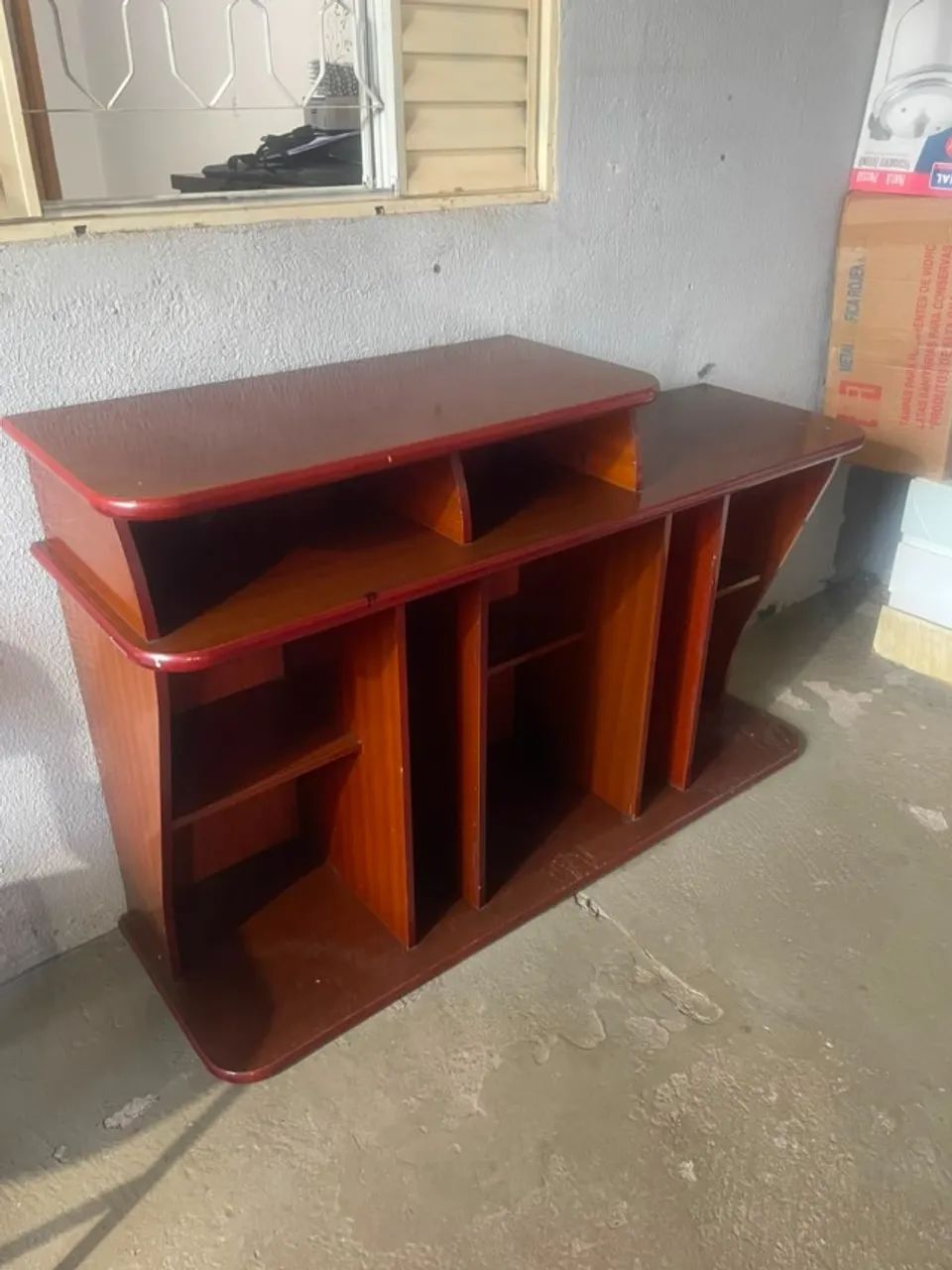 Rack de Madeira Maciça para Sala Rustico - Foto 4