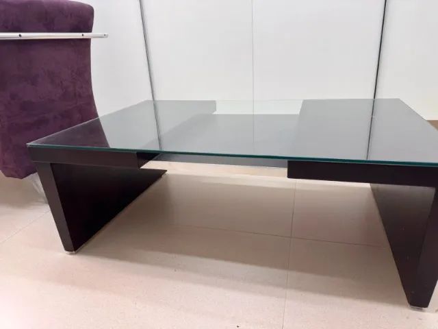 Mesa de Centro 1,10 x 0,70 m com Vidro Temperado - Foto 2