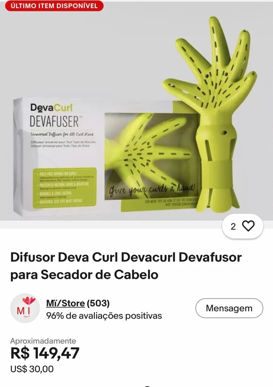 Difusor deva curl  - Foto 2