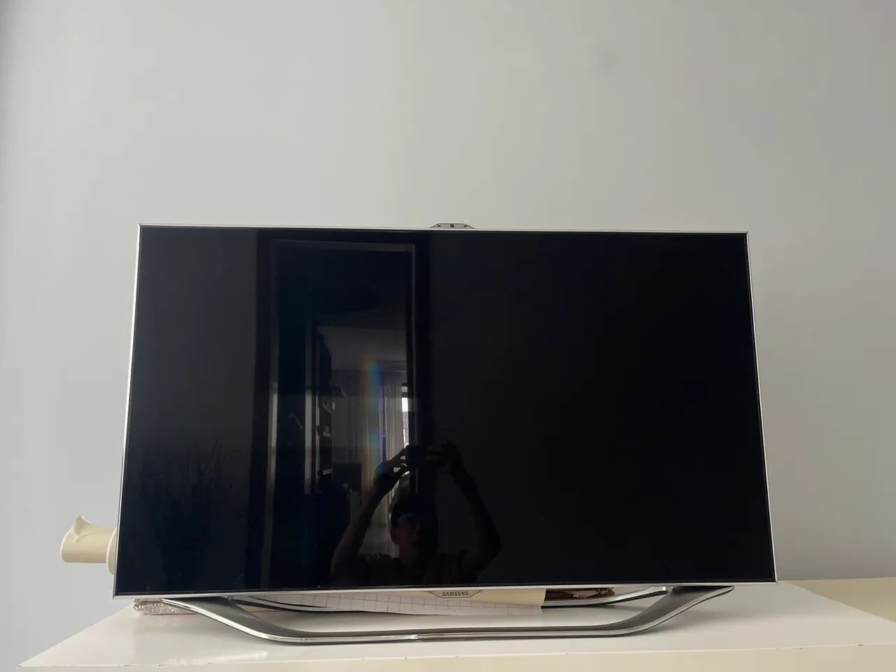 Televisão Samsung 46 polegadas. Modelo UN46E8000G. Com defeito somente na tela! - Foto 2
