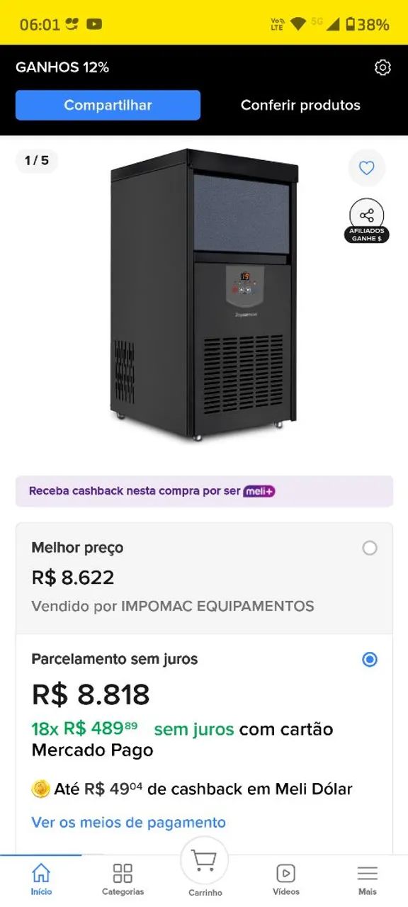 Máquina de gelo  - Foto 3