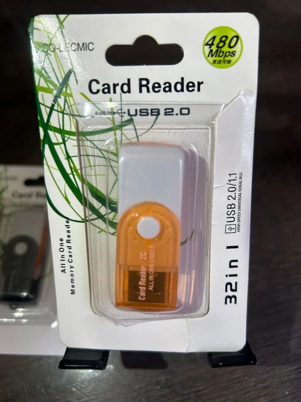 Leitor de Cartão de Memória USB Card Reader 480Mbps - Foto 3
