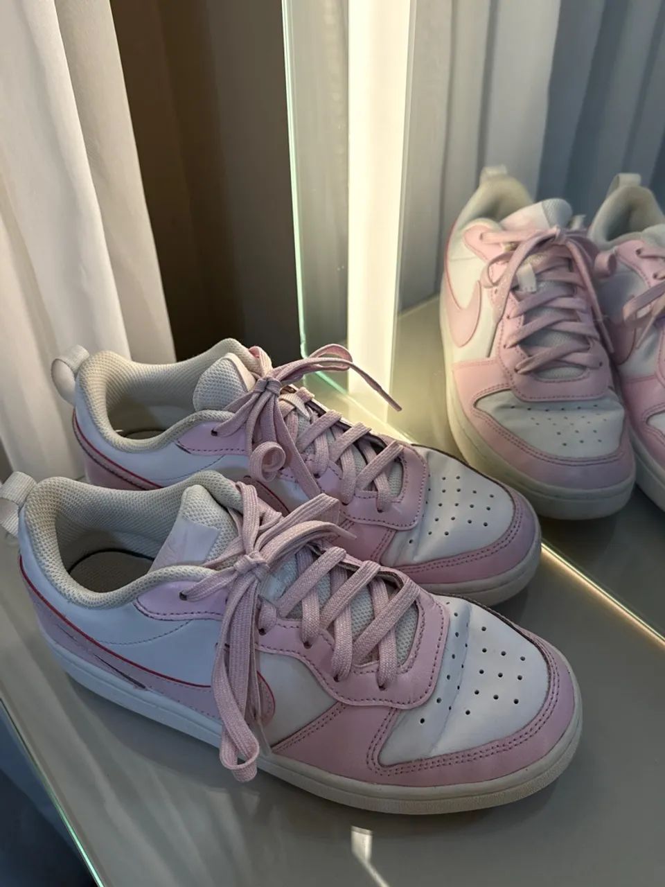 Tênis rosa bebê Nike  - Foto 2