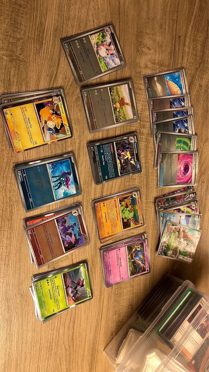 Mega Pacote Pokémon TCG Phantasmal Flames / Mega Evolution / 267 Cartas / Envio Rápido - Foto 4